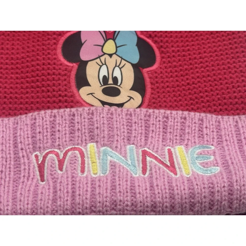 Girls Winter Accessories Set- Minnie Mouse